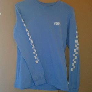 Light blue Van's Long sleeve
